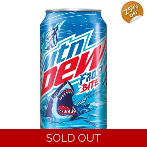 Mountain Dew Frost Bite Soda - Mtn 355ml Can